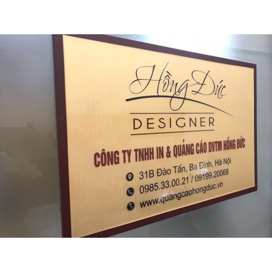 Công ty chuyên nhận thi công bảng hiệu TPHCM uy tín